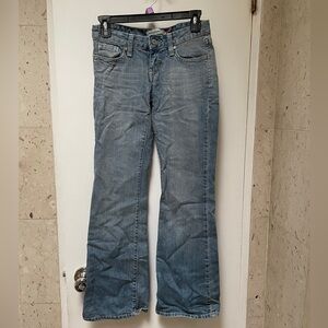 W00 Aeropostale Light Blue Flare Jeans